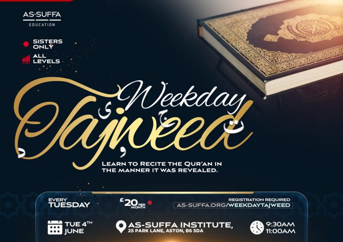 Weekday Tajweed fees